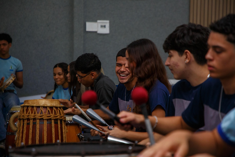 Liga nas Escolas segue com oficinas carnavalescas e apresentações culturais no Núcleo Bandeirante