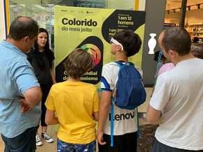 Boulevard Shopping Brasília promove inclusão com ações para daltônicos em parceria inédita com o ColorADD