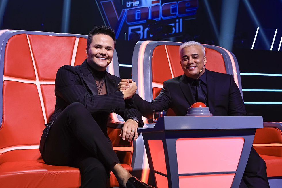 Matheus e Kauan são confirmados como técnicos do The Voice Brasil pelo segundo ano consecutivo