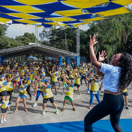 Arena do Festival Vamos Passear tem atividades gratuitas no Parque da Cidade, em Brasília, no domingo (2)