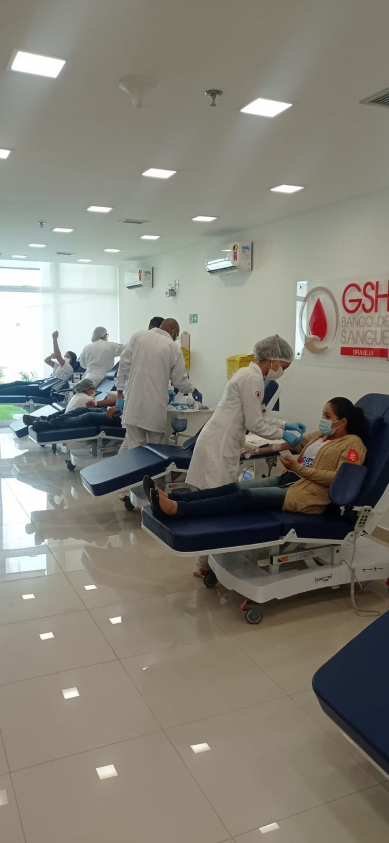 GSH Banco de Sangue de Brasília celebra o Dia Nacional do Doador