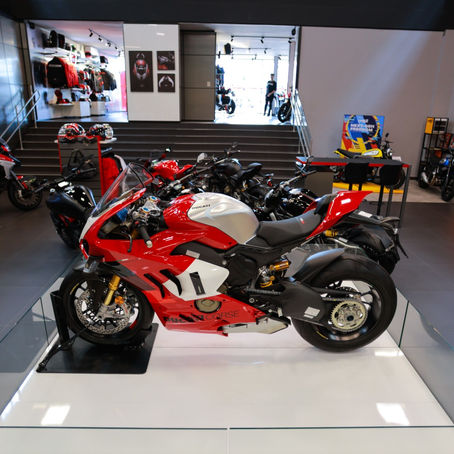 Exclusivo: modelo inédito de moto da Ducati chega a Brasília