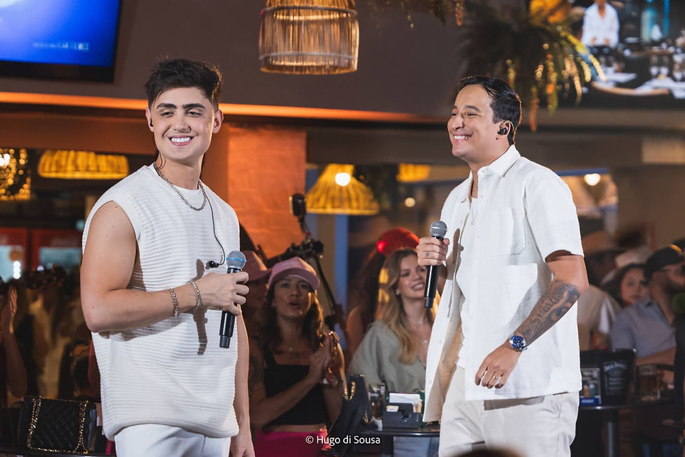 PH & Michel levam repertório de sucessos e nova fase do sertanejo a Brasília nesta sexta-feira (26)
