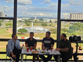 Mais um feito inédito! Deu Bom Brasília é o primeiro podcast a gravar no Mezanino para celebrar o Restaurant Week