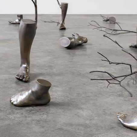 Última semana da exposição Finca Pé de Antônio Obá no CCBB