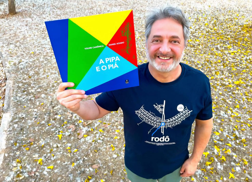 Escritor Volnei Canônica lança seu novo livro “A pipa e o piá” em Brasília