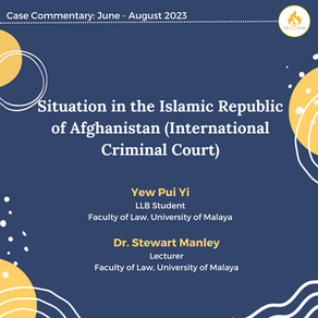 Situation in the Islamic Republic of Afghanistan (International Criminal Court)