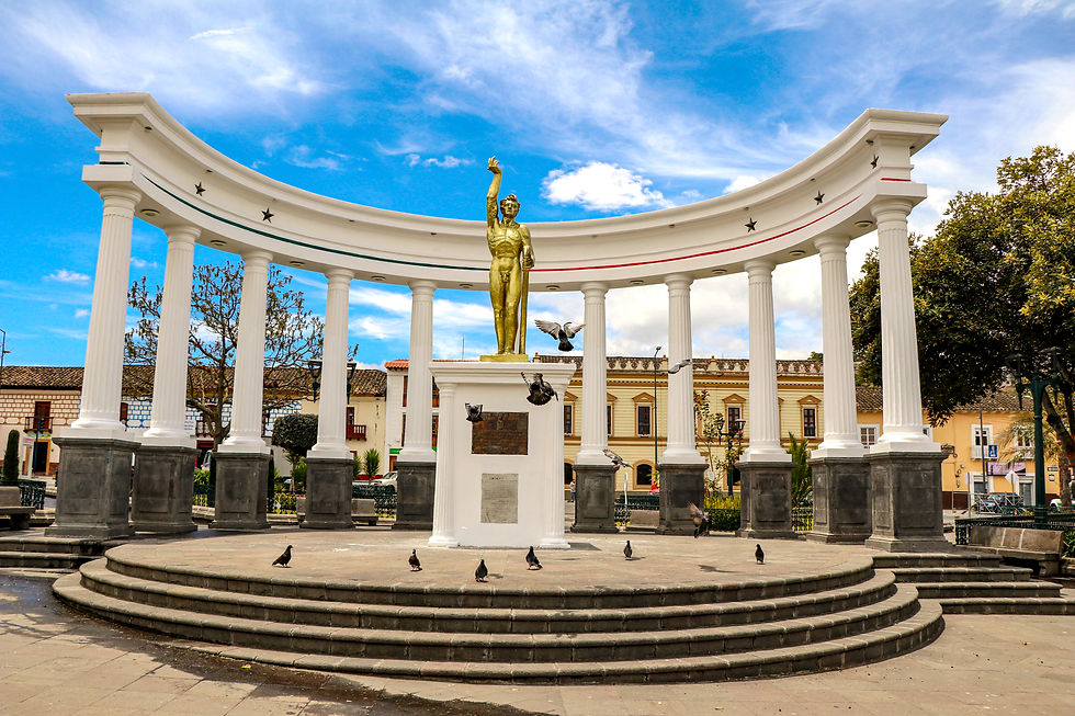 Parque principal de la ciudad.