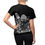 Thumbnail: Women's Cut & Sew Tee, Blackwork Tattoo Mushroom Melodies  