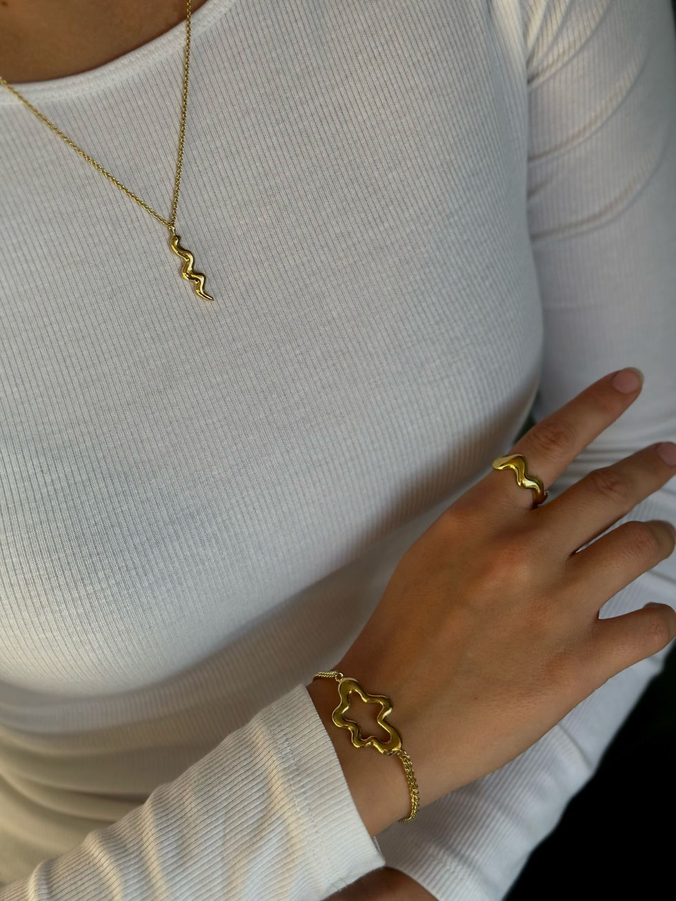 Miniaturebillede: Simple Snake Ring