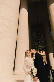 Wedding at St. Peter's Basilica, Vatican — photography by Riccardo Riccio