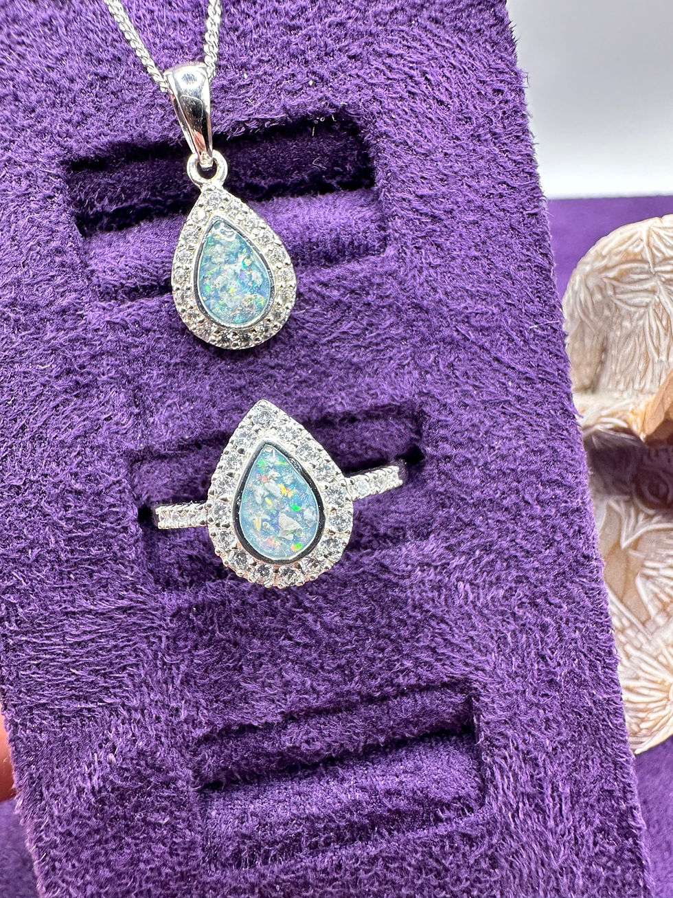 Thumbnail: Crystal Teardrop Set