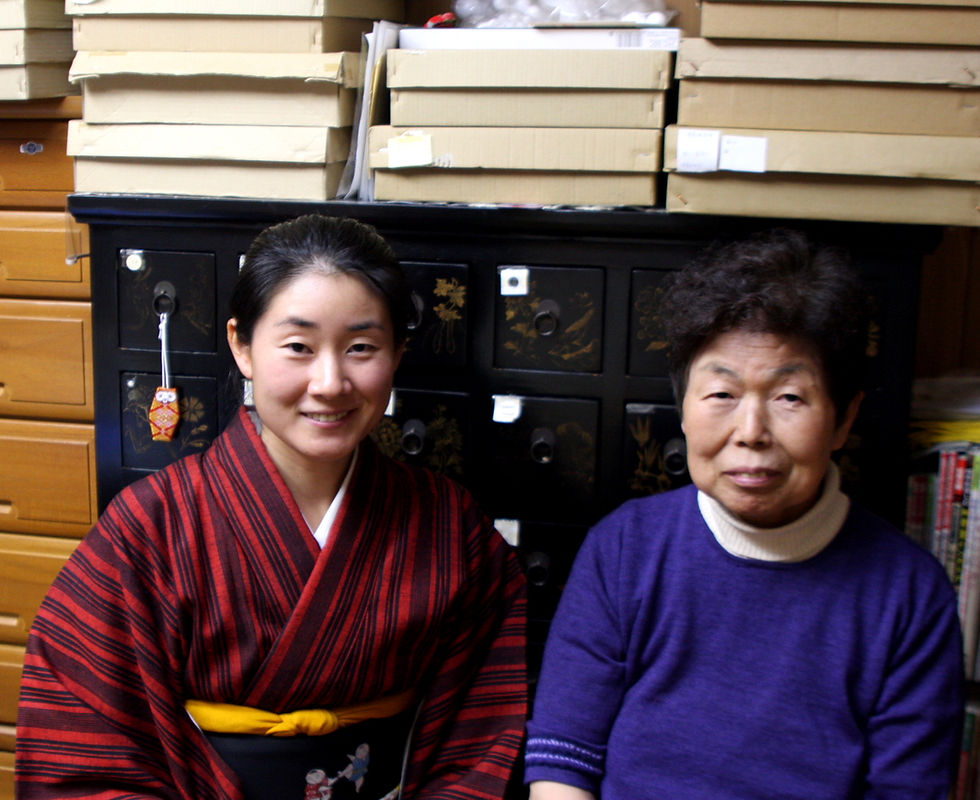 With my Master Kazuyo Sensei