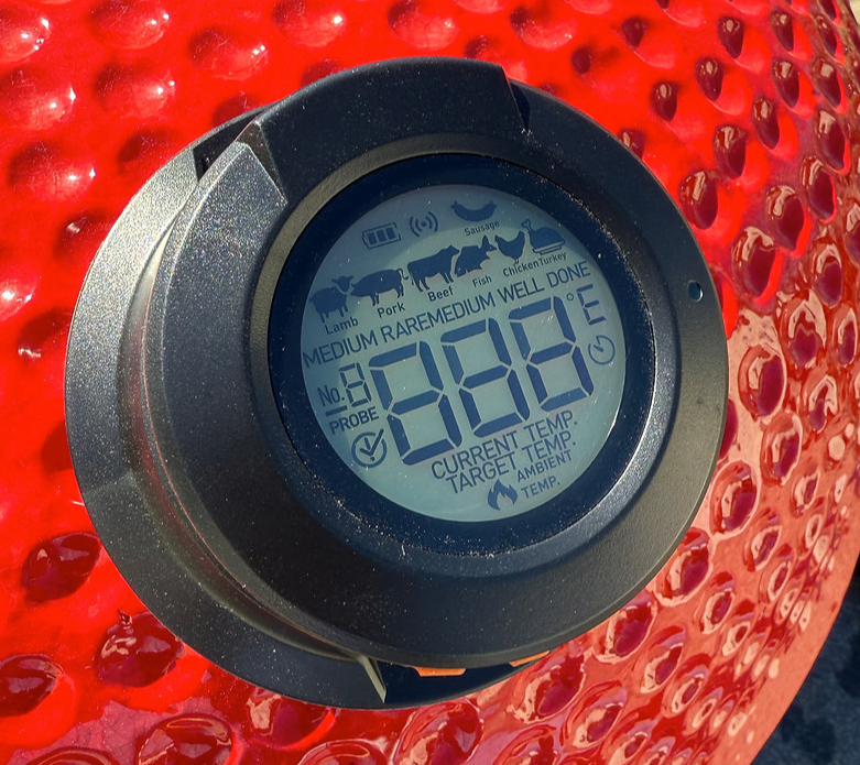 Thumbnail: MARMONT digital barbecue thermometer with bluetooth