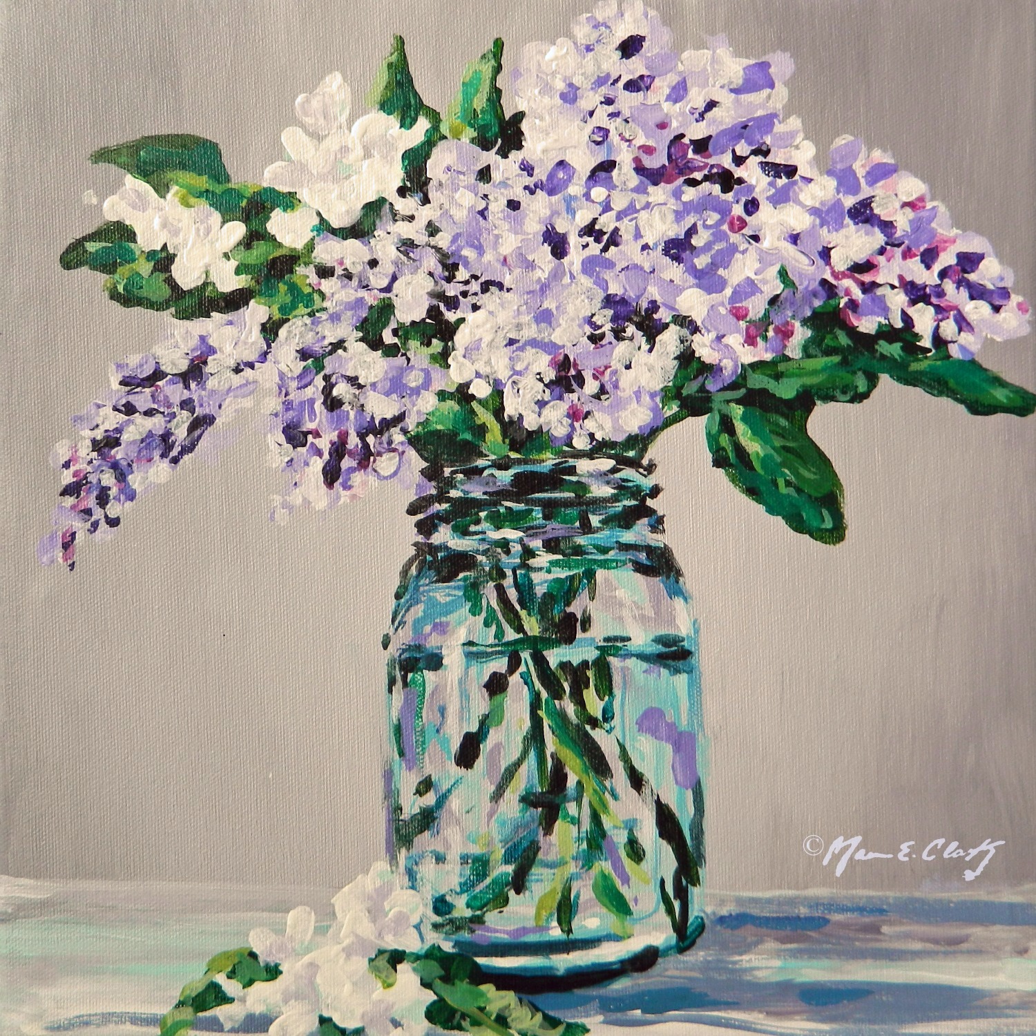 Flower & Mason Jar 7