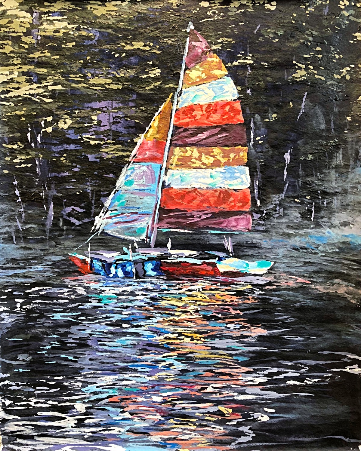 Day Sailor on the Lake