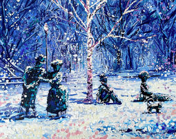 Topiary Park Painting