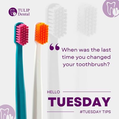 How often do you change your toothbrush ?