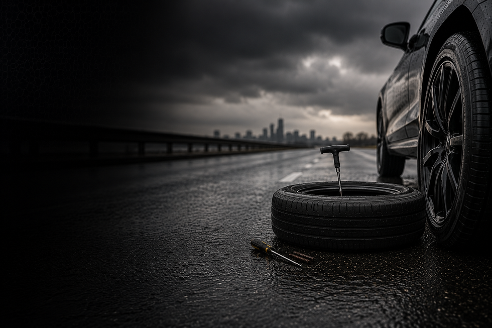 Roadside puncture repair