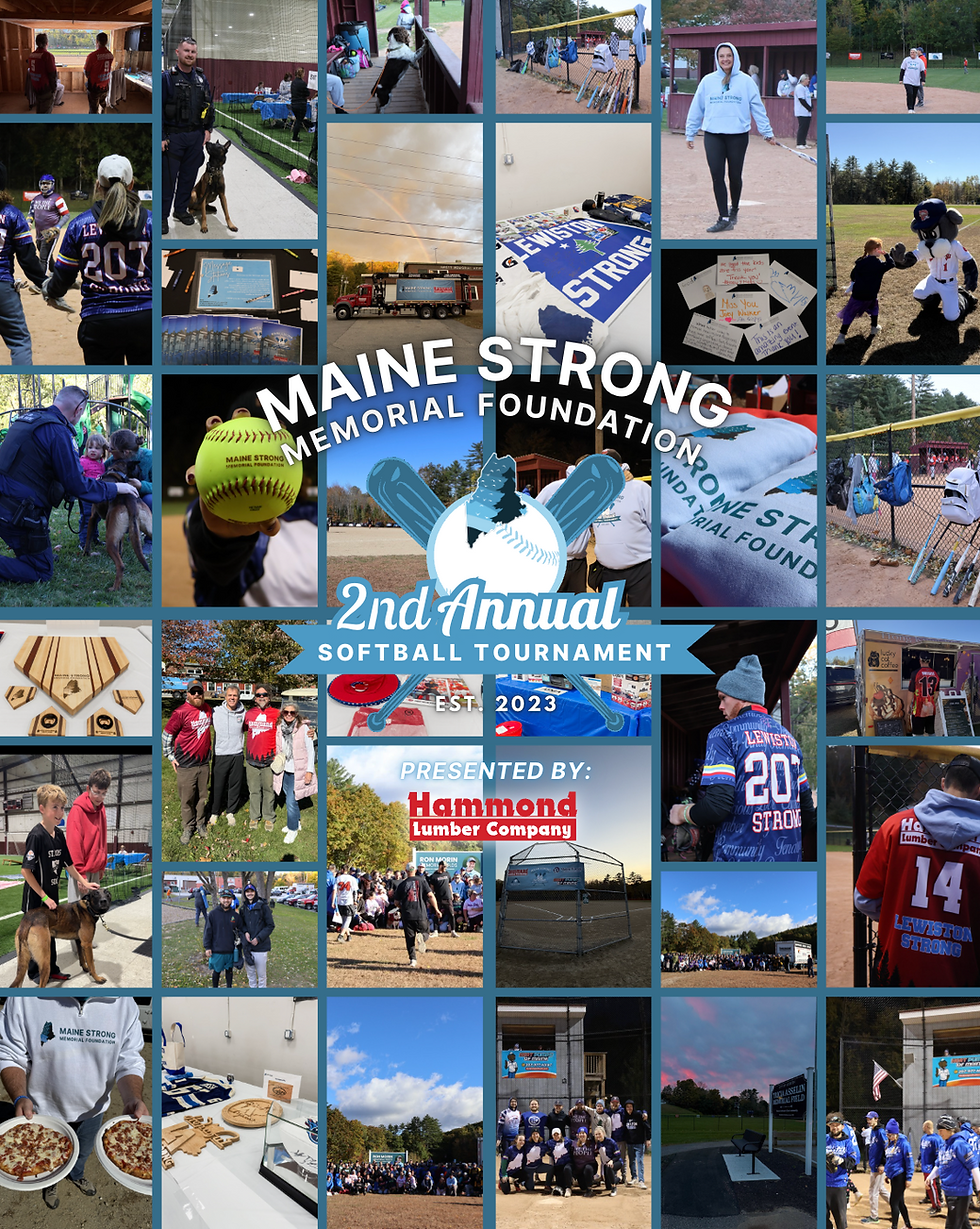 Maine Strong Memorial Foundation 2nd Annual Softball Tournament Recap