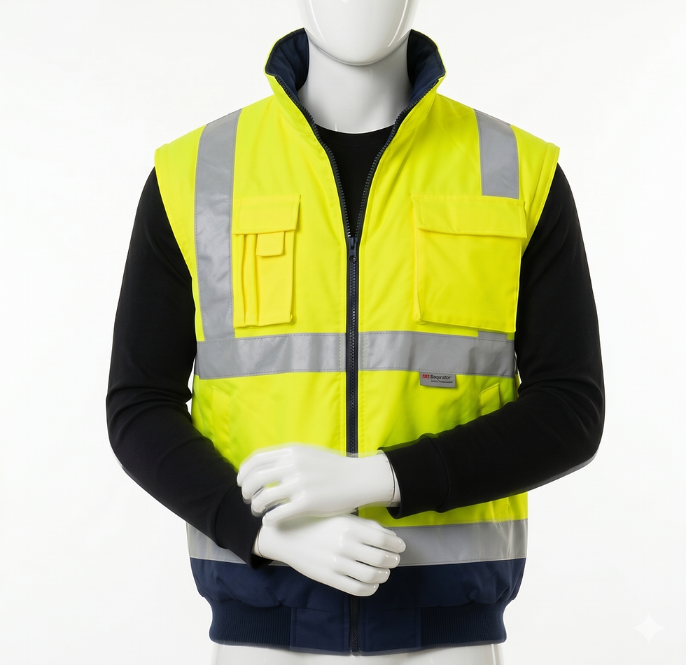 Küçük resim: Reflektörlü Çıkarılabilir Kollu İş Montu ve İş Yeleği |  Softshell Mont