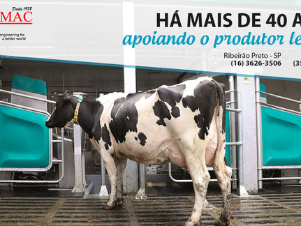 Agromac: há mais de 40 anos apoiando o produtor leiteiro.