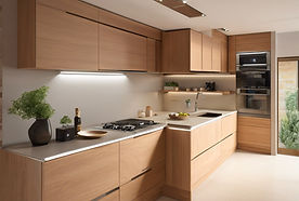 Morden Modular Kitchen with Integrated A