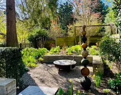 Garten Geschäftshaus