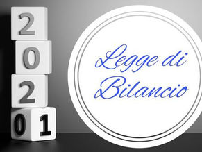 LEGGE DI BILANCIO 2021