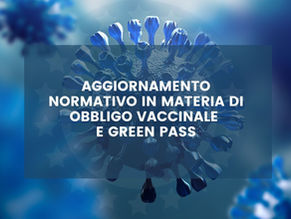 OBBLIGO GREEN PASS OVER 50 DAL 15/02/2022