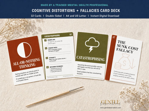 Cognitive Distortions Cards