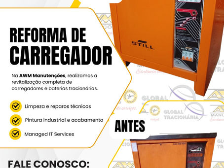 Antes e Depois - Carregador