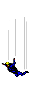 Animated-sky-diver-falling- in-free-fall