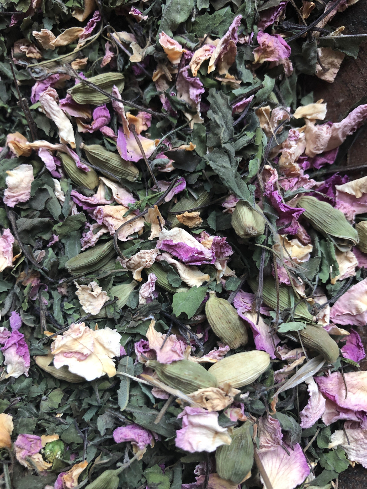 Divine Tulsi Rose Herbal Tisane