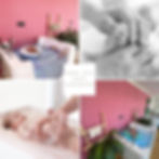 Collage von Babyfloating