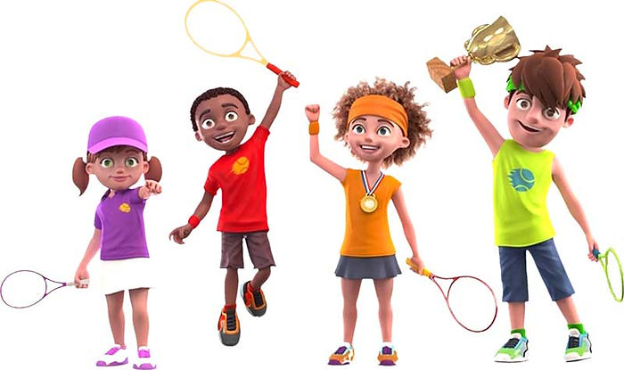 L'équipe de Galaxie Tennis