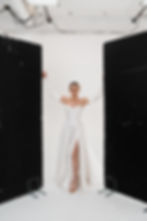 Opus Studio Collection Cork Structured A-Line Mikado Wedding Dress