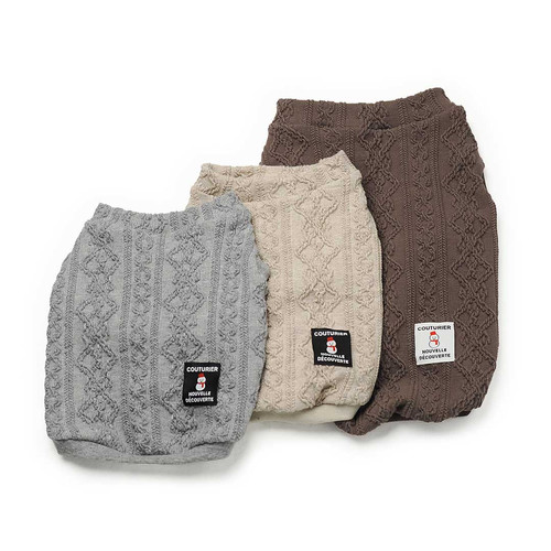 アランニット風タンク みほん アランニット風タンク みほん アラン