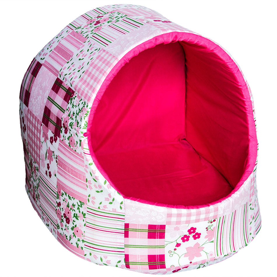 Miniatura: Cama Igloo Tecido Rosa