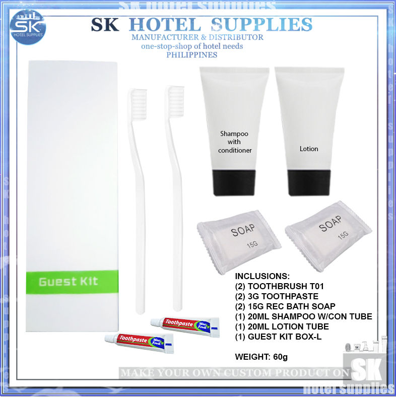 Thumbnail: 300 sets DOUBLE GUEST KIT #7 (Standard Deluxe Room)