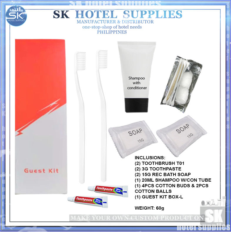 Thumbnail: 300 sets DOUBLE GUEST KIT #8 (Standard Deluxe Room)