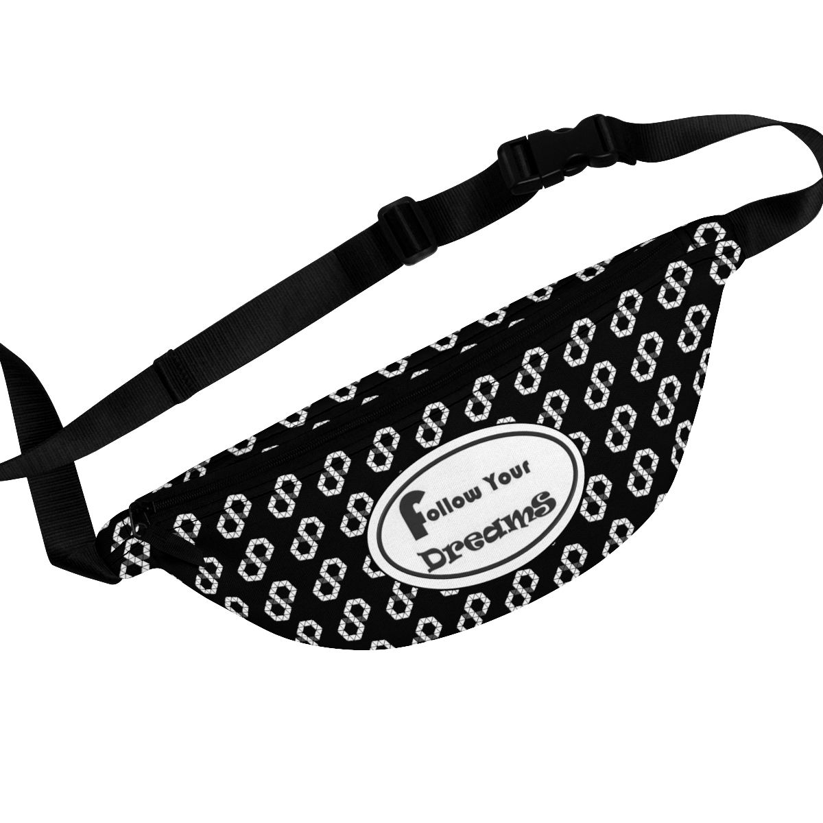 Fanny Pack - Follow Your Dreams (Black - B&W II)