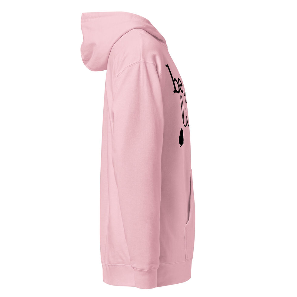 Thumbnail: Be the light with Butterflies (midweight) Hoodie