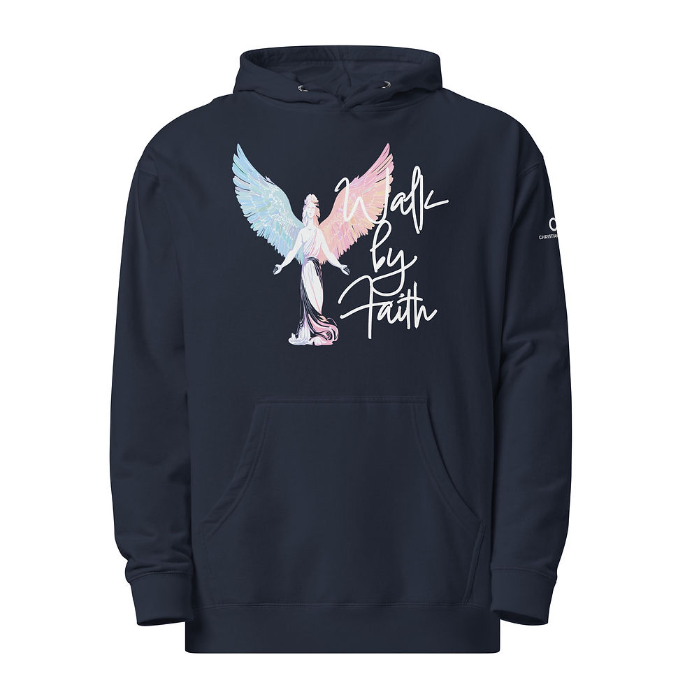 Thumbnail: Walk By Faith (midweight) Hoodie