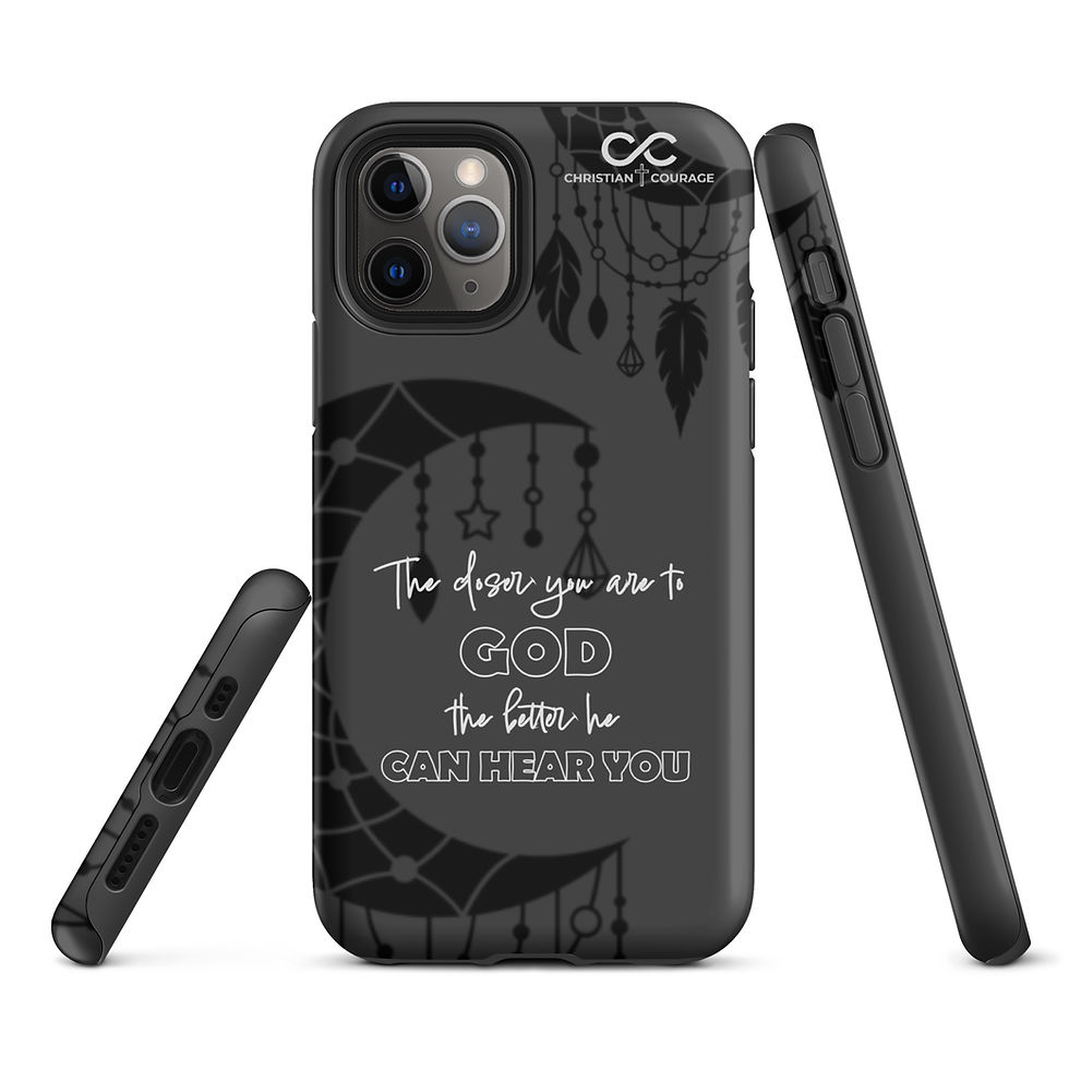 Thumbnail: Close to God Tough Case for iPhone®