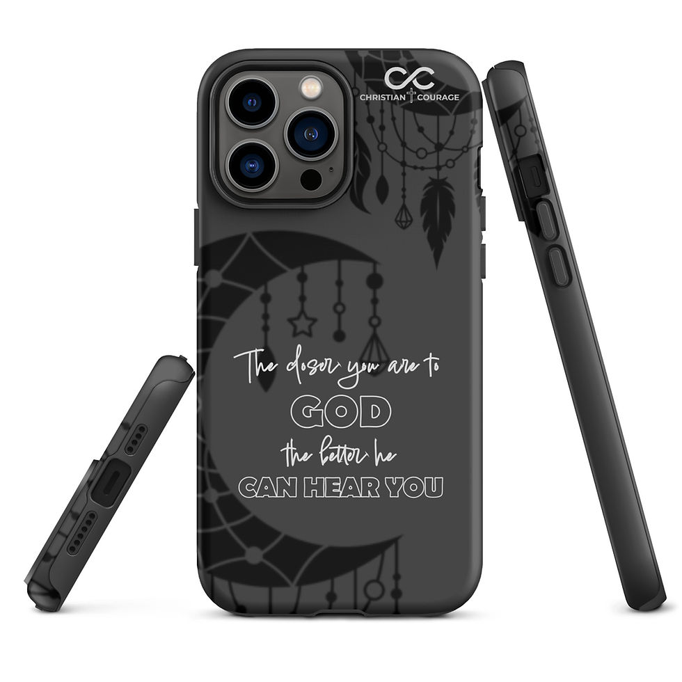 Thumbnail: Close to God Tough Case for iPhone®