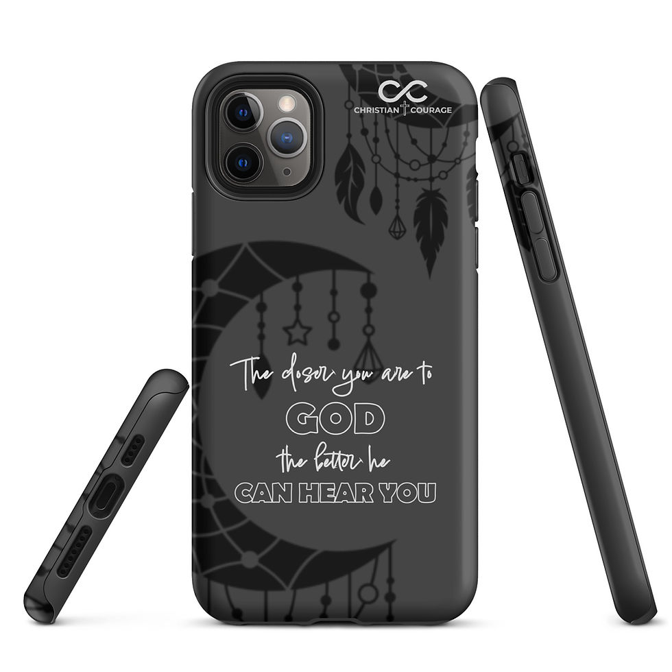 Thumbnail: Close to God Tough Case for iPhone®