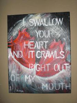 Tribute to Richard Siken's "Dirty Valentine"