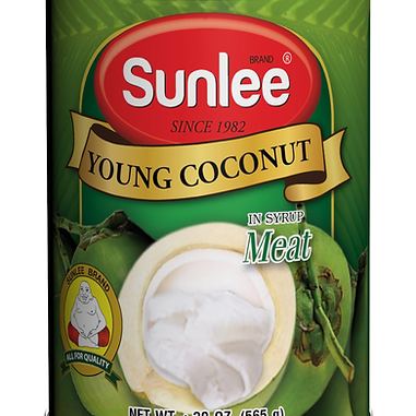 Young Coconut Meat in Syrup  Sunlee