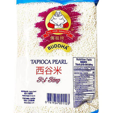 Tapioca Pearl Small White / Buddha 